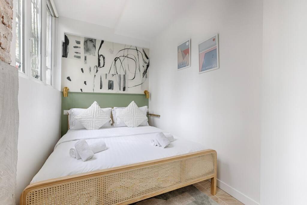 Apartmán Mykeypers - Chic & Elegant Flat 2Br/6P- Republique Paříž Exteriér fotografie