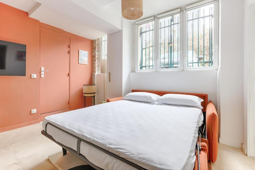 Apartmán Mykeypers - Chic & Elegant Flat 2Br/6P- Republique Paříž Exteriér fotografie