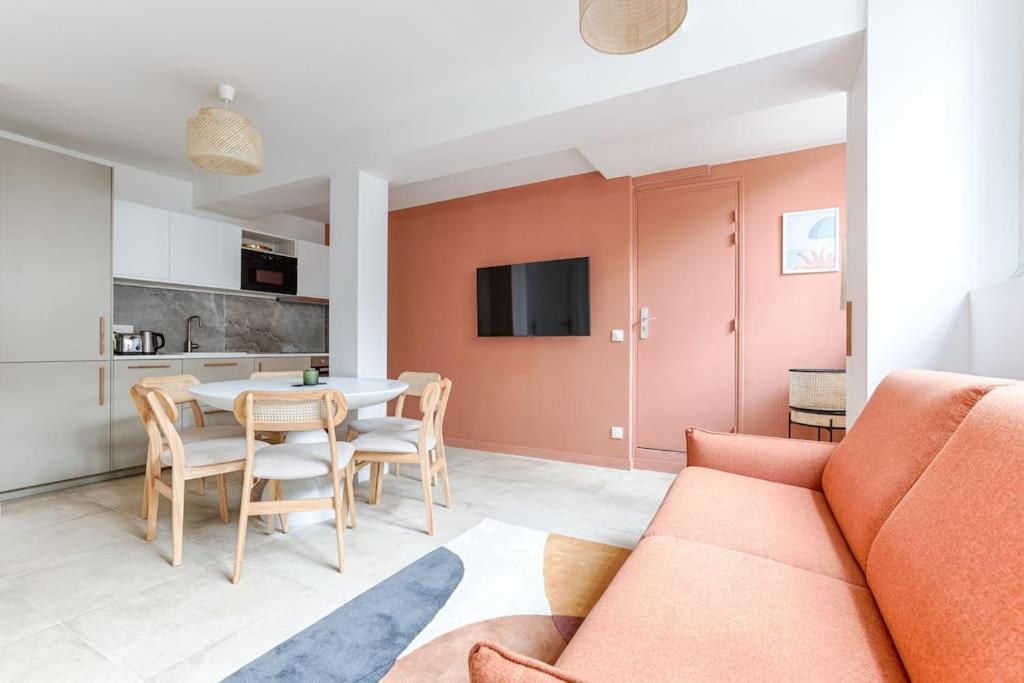 Apartmán Mykeypers - Chic & Elegant Flat 2Br/6P- Republique Paříž Exteriér fotografie
