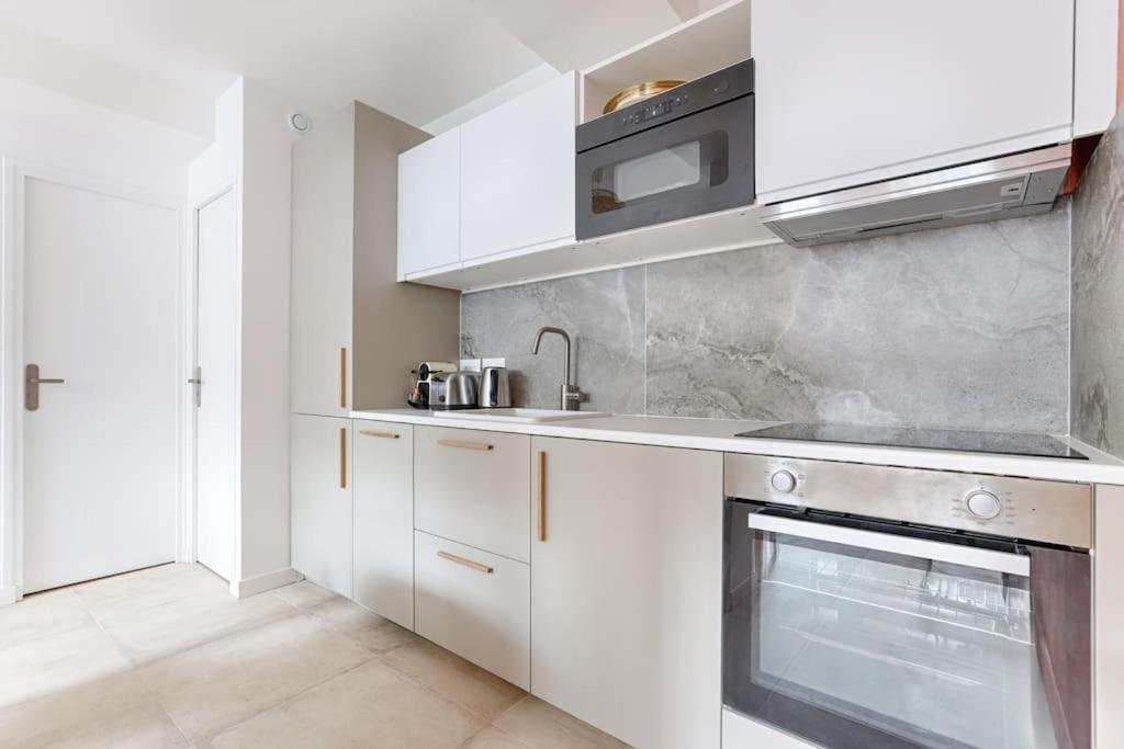 Apartmán Mykeypers - Chic & Elegant Flat 2Br/6P- Republique Paříž Exteriér fotografie