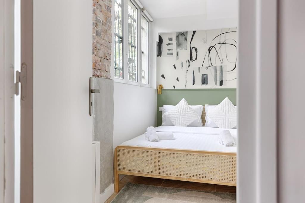Apartmán Mykeypers - Chic & Elegant Flat 2Br/6P- Republique Paříž Exteriér fotografie