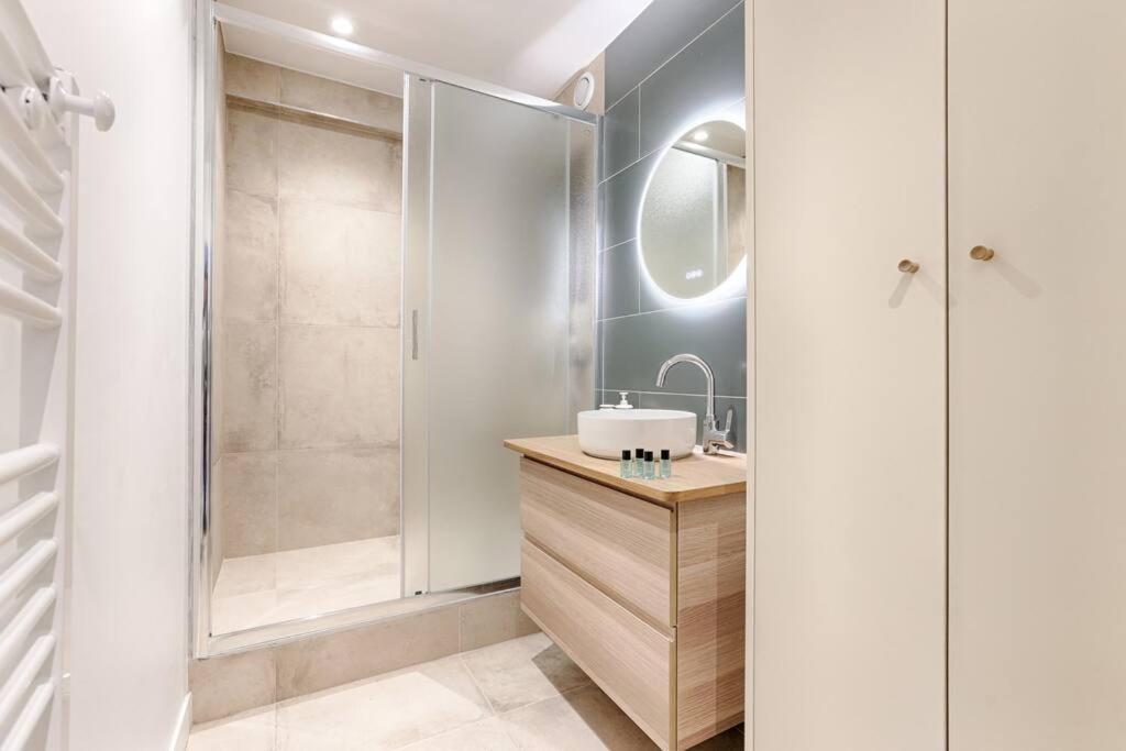 Apartmán Mykeypers - Chic & Elegant Flat 2Br/6P- Republique Paříž Exteriér fotografie