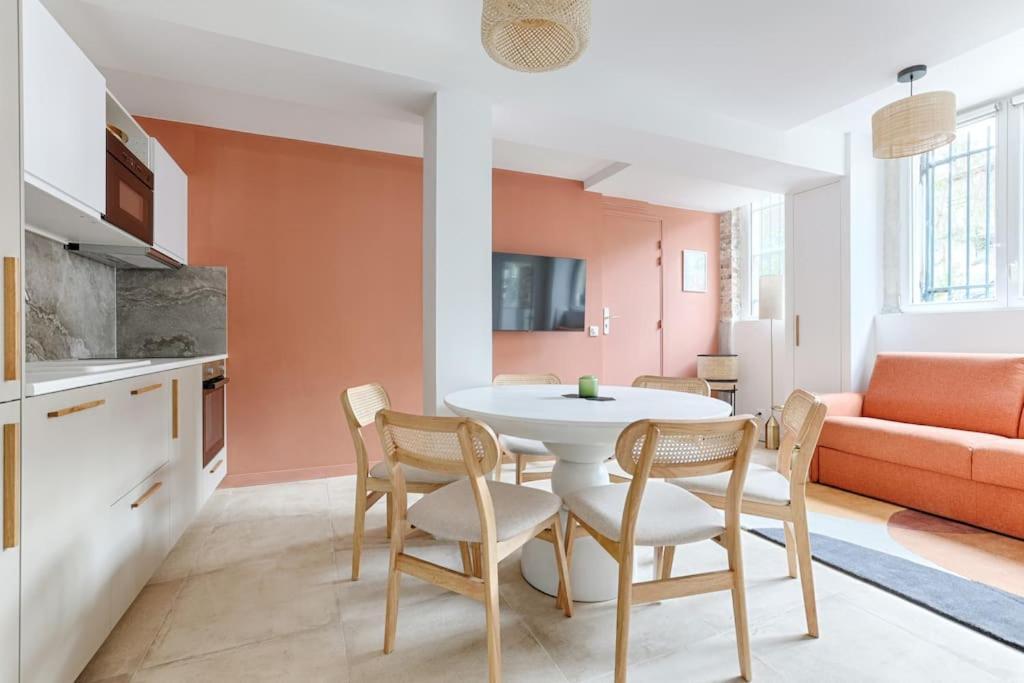Apartmán Mykeypers - Chic & Elegant Flat 2Br/6P- Republique Paříž Exteriér fotografie